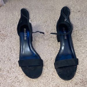 2 inch black heel